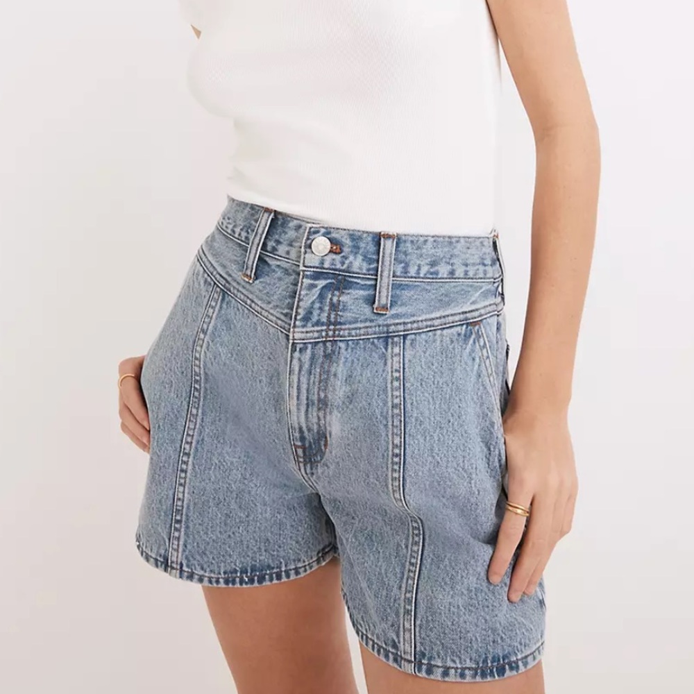 Madewell Denim Yoke Shorts